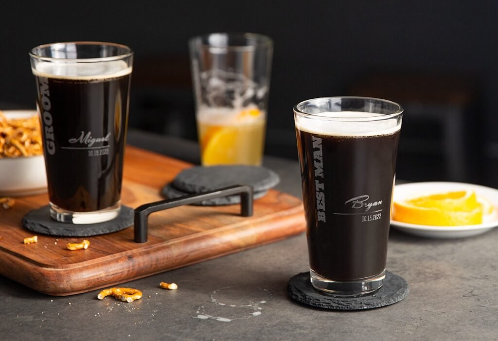 Engraved Pint Glass – Case Elevate Ltd
